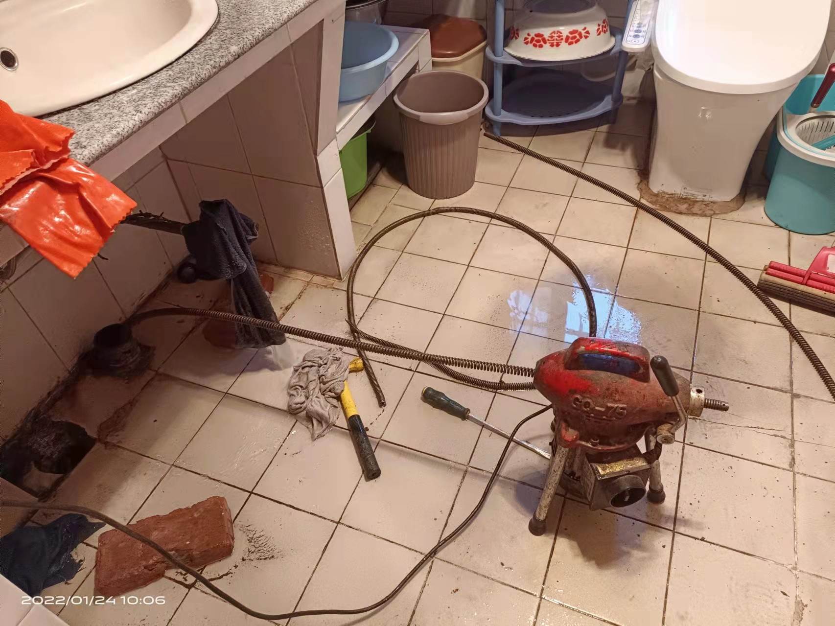 邻水疏通厨房下水道,地漏疏通